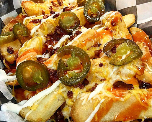 Hot Fries with Jalapenos